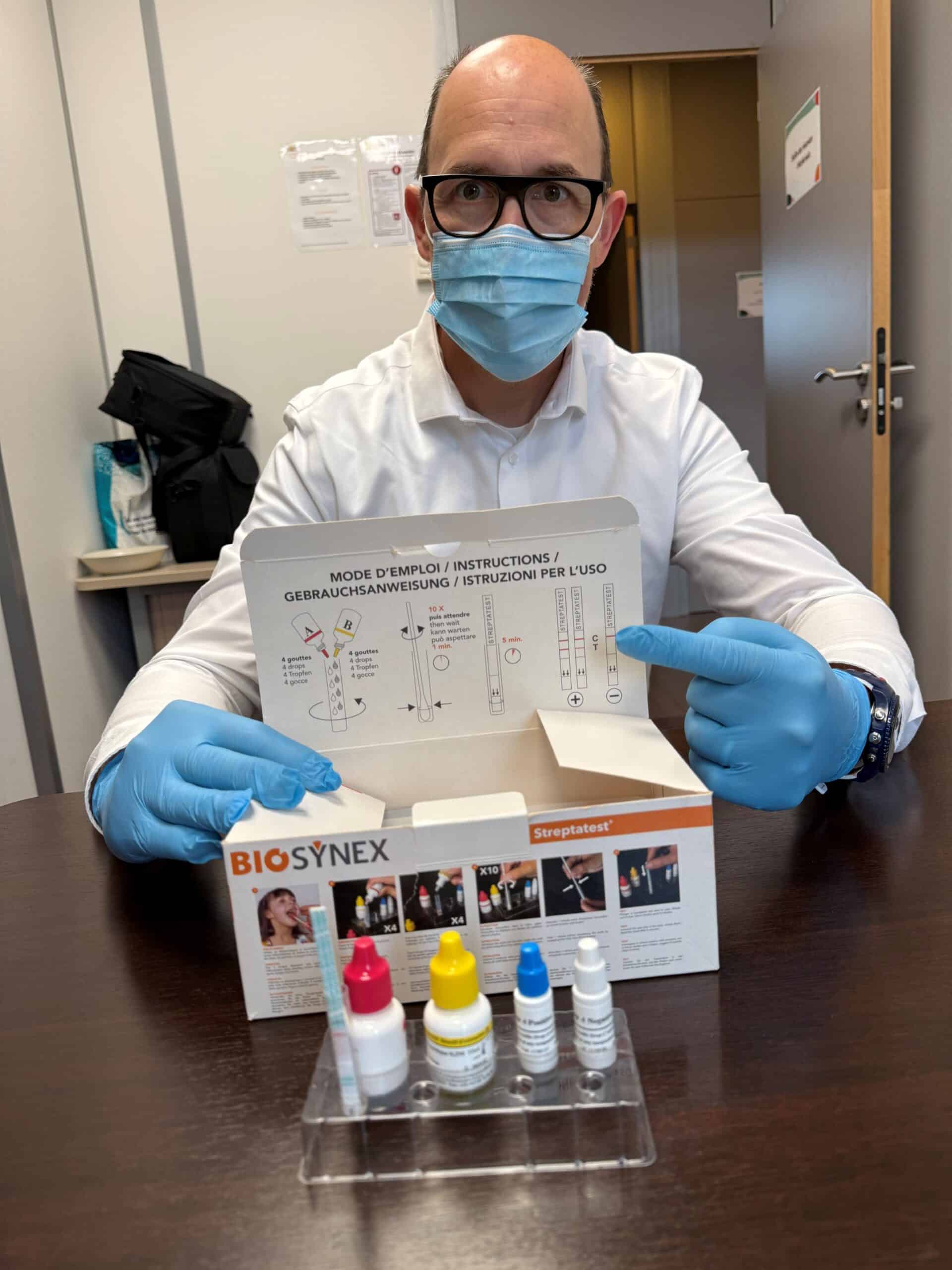 logigramme / protocole réglementaire trod angine