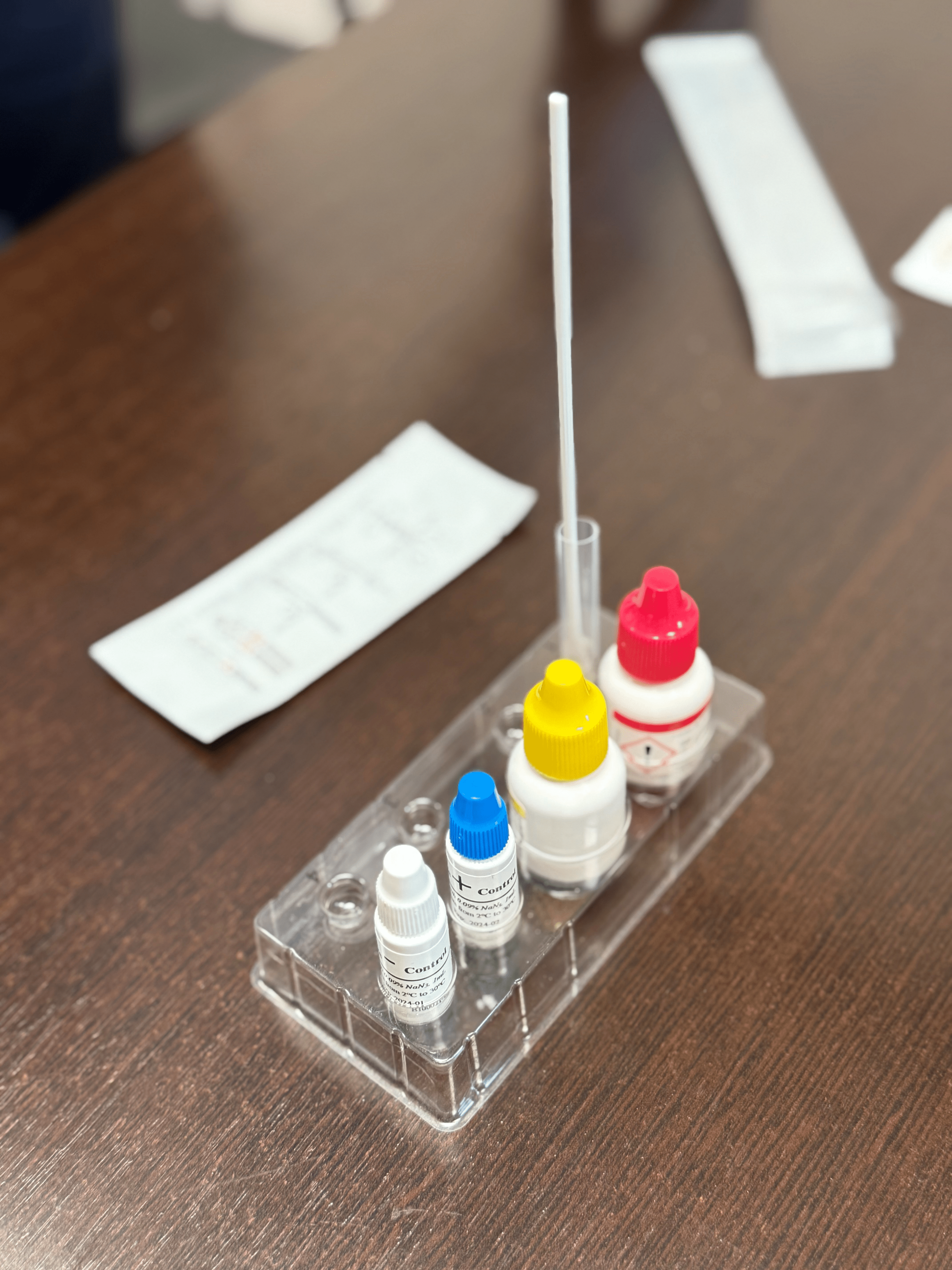 matériel obligatoire trod angine pharmacie