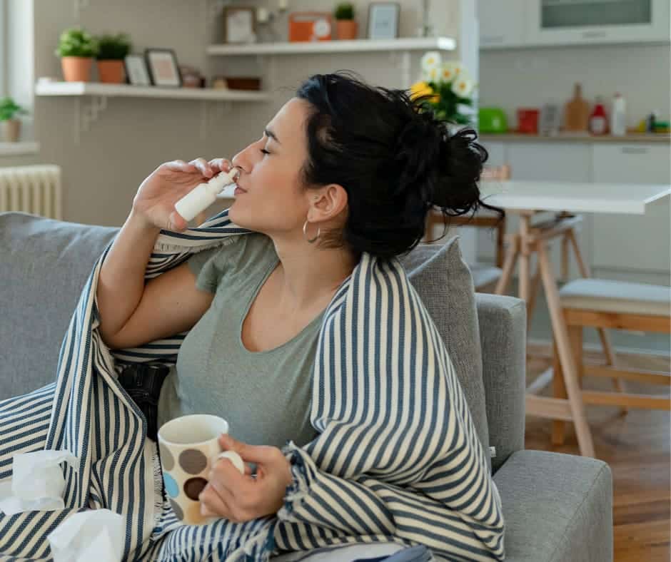 traitement rhume lavage de nez